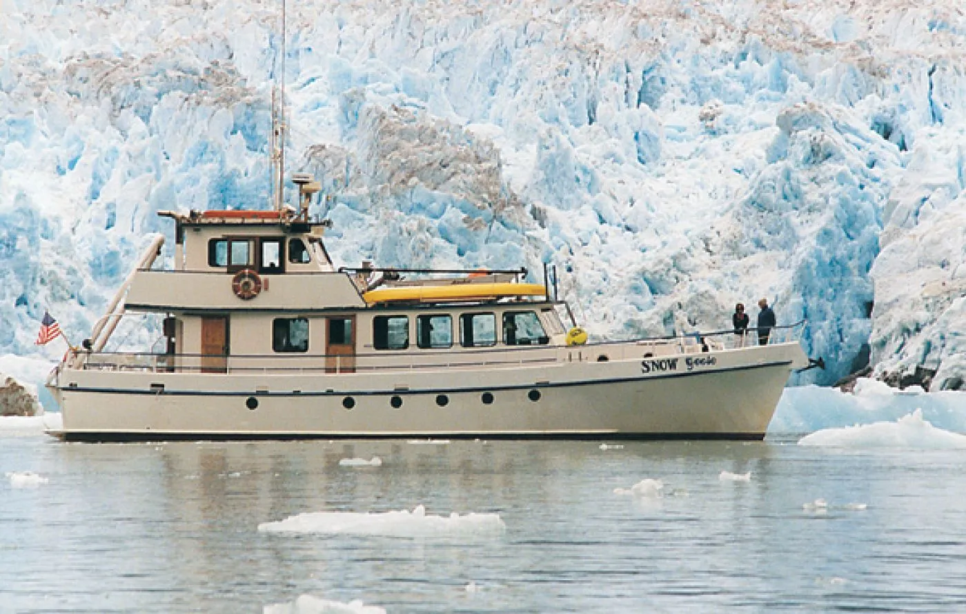 Snow Goose 70 Power Vessel in Southeast Alaska