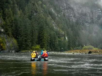 Zodiac into the Great Bear Rainforest