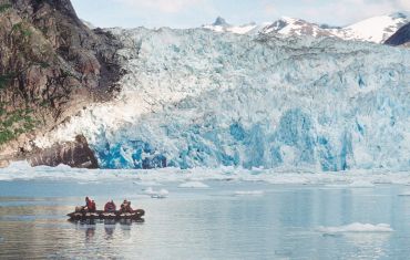 Exploring the glaciers in Southeast Alaska